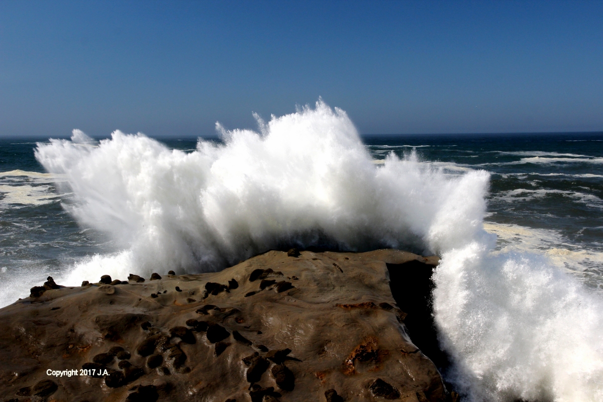 Wave action