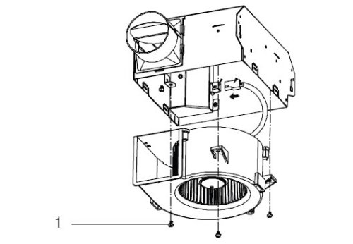 remove fan assembly