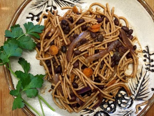 Chili spaghetti