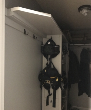 closet shelf